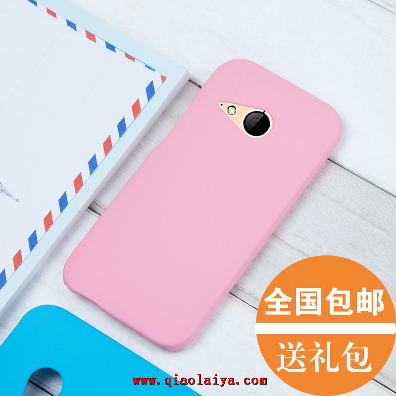 HTC ONE M8 Mini 2 rose téléphone de coque dépoli portable personnalisé définit la tendance