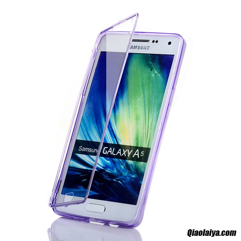 Accessoire Téléphone Samsung Cuirgrain De Manchon De Protection, Téléphones Mobiles Aigue-marine, Coque Pour Samsung Galaxy A5 Pas Cher