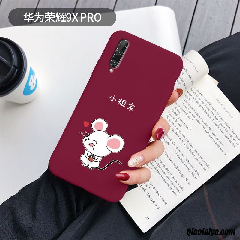 Coque Pour Honor 9x Pro Noble Étui En Cuir, Etui Vente Téléphone Portable Neige, Coque Pour Honor 9x Pro En Vente