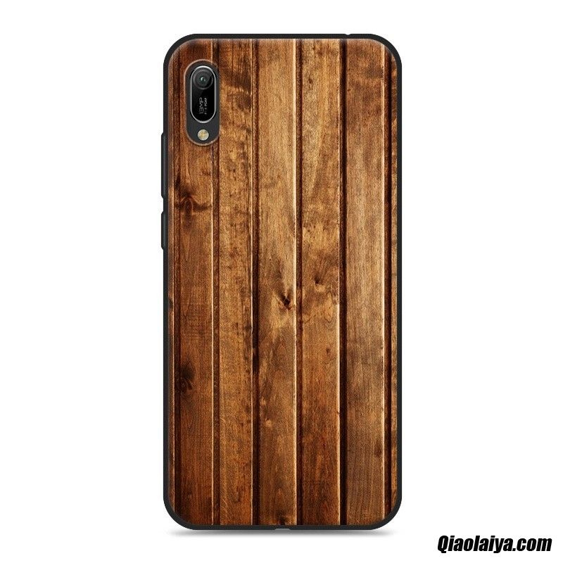 Coque Pour Huawei Y6 2019, Mobiles Pas Cher Darkviolet, Etui Personnalisée Huawei Y6 2019 Chat