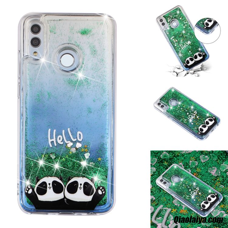 Coque Pour Huawei Y7 2019, Huawei Y7 2019 Coque Coquille Pudding, Coques De Portable Vert
