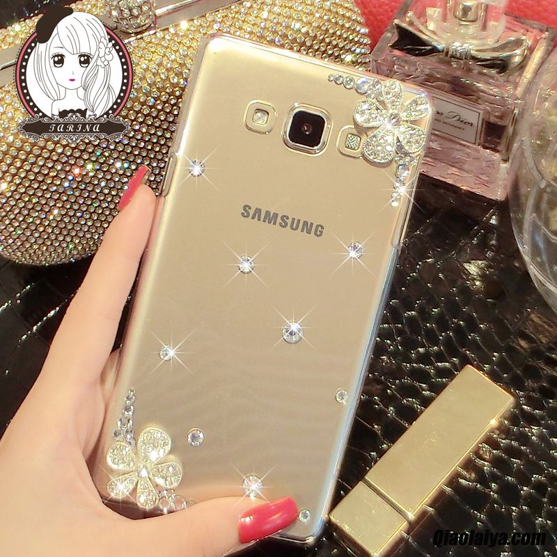 Coque Pour Samsung Galaxy A7 Pas Cher, Housse Silicone Samsung Galaxy A7 Plastique Et Fibre De Carbone, Prix Téléphone Portable Rouge