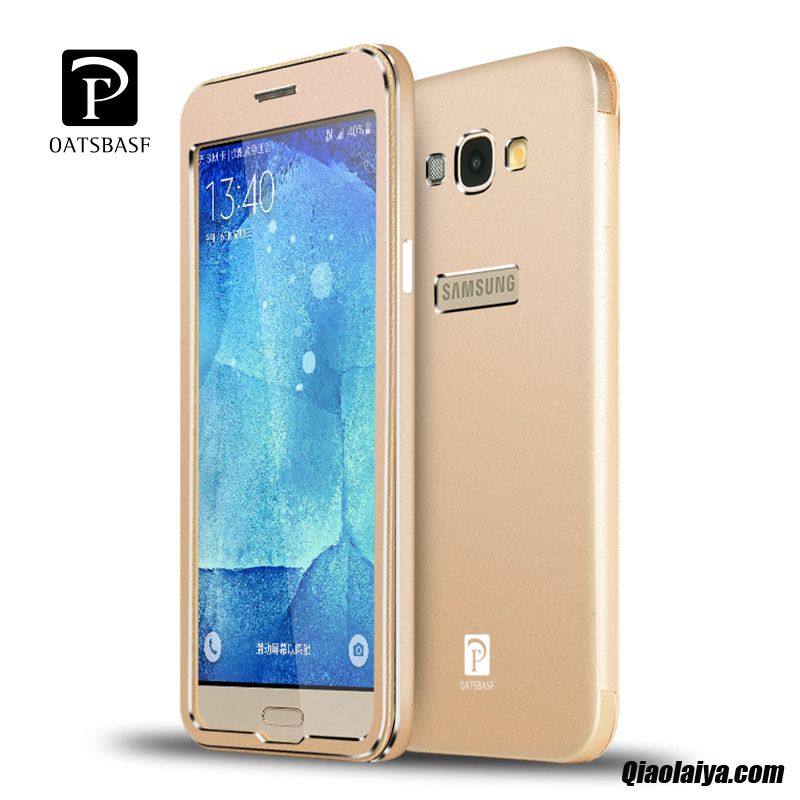Coque Pour Samsung Galaxy A8, Housse Coque De Portable Vert D'eau, Accessoire Téléphone Samsung Transparent