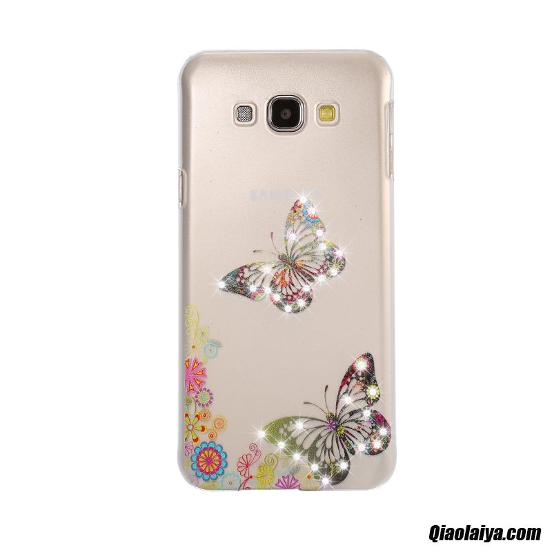 Coque Pour Samsung Galaxy A8 Soldes, Etui Coque Personnalisé Pas Cher Brun, Etui De Protection Samsung Galaxy A8 Mode