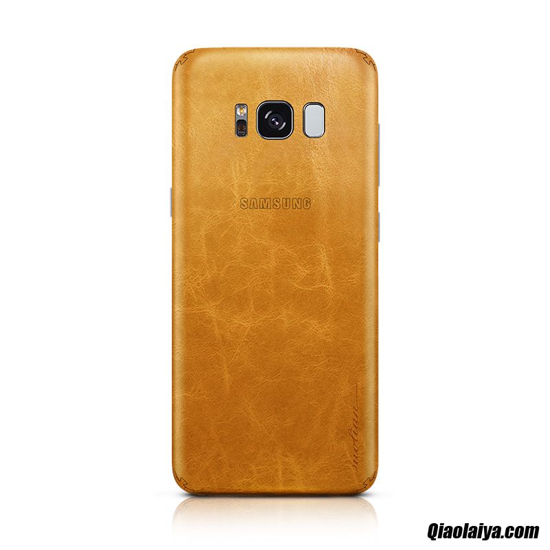 Coque Pour Samsung Galaxy S8+, Coque Samsung Galaxy S8+ Silicone Léopard, Vente Portable Chocolat