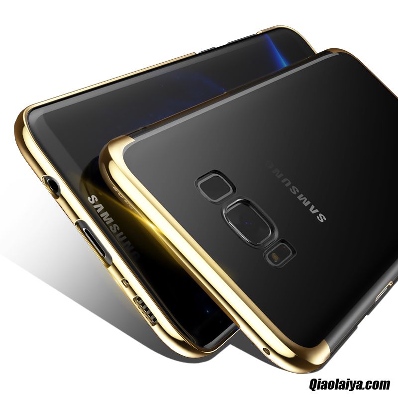 Coque Pour Samsung Galaxy S8 Pas Cher, Coque Strass Or, Housse De Samsung Galaxy S8 Pendaison