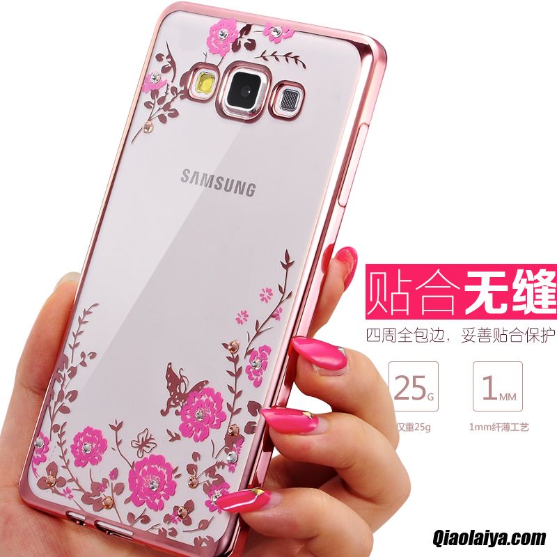Coque Samsung Galaxy A5 En Cuir Pc, Coque Pour Samsung Galaxy A5, Coque De Téléphone Portable Bordeaux