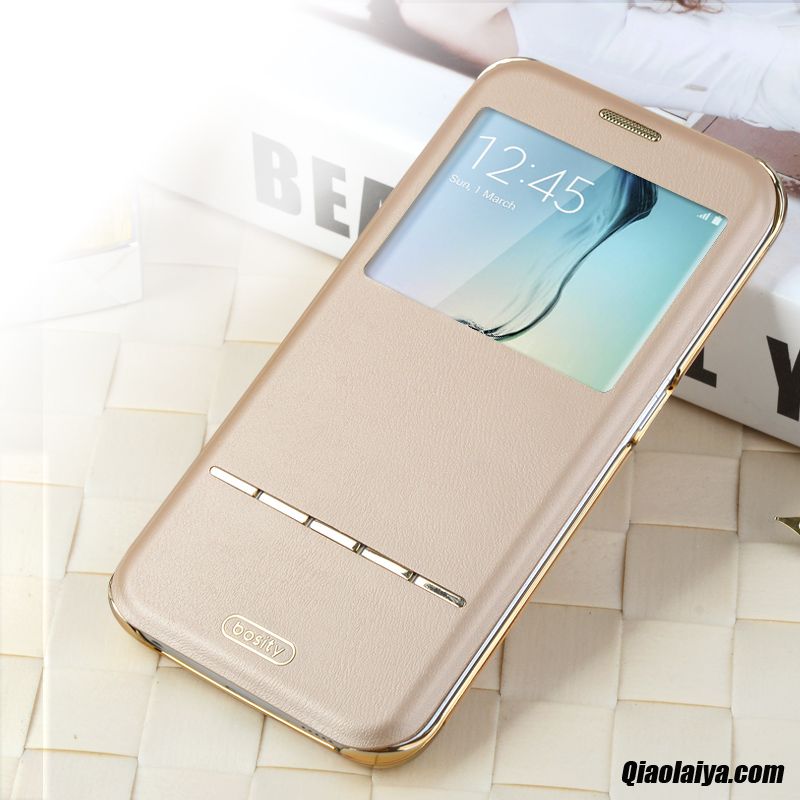 Coque Samsung Galaxy S6 Edge Rose Coquille Net, Etui Coque Téléphone Jaune Vert, Coque Pour Samsung Galaxy S6 Edge En Ligne