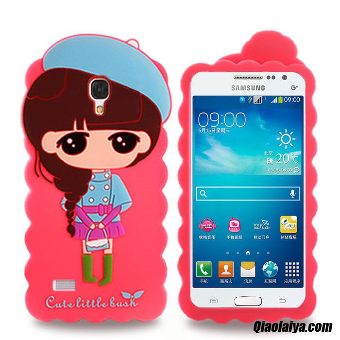 Etui Accessoires Téléphone Portable Bronzage, Coque Pour Samsung Galaxy S4, Etui Samsung Galaxy S4 Rose Etui En Silicone