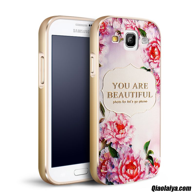 Etui Smartphone Samsung Galaxy S3 D'or, Housse Coque Animal Rouge, Coque Pour Samsung Galaxy S3