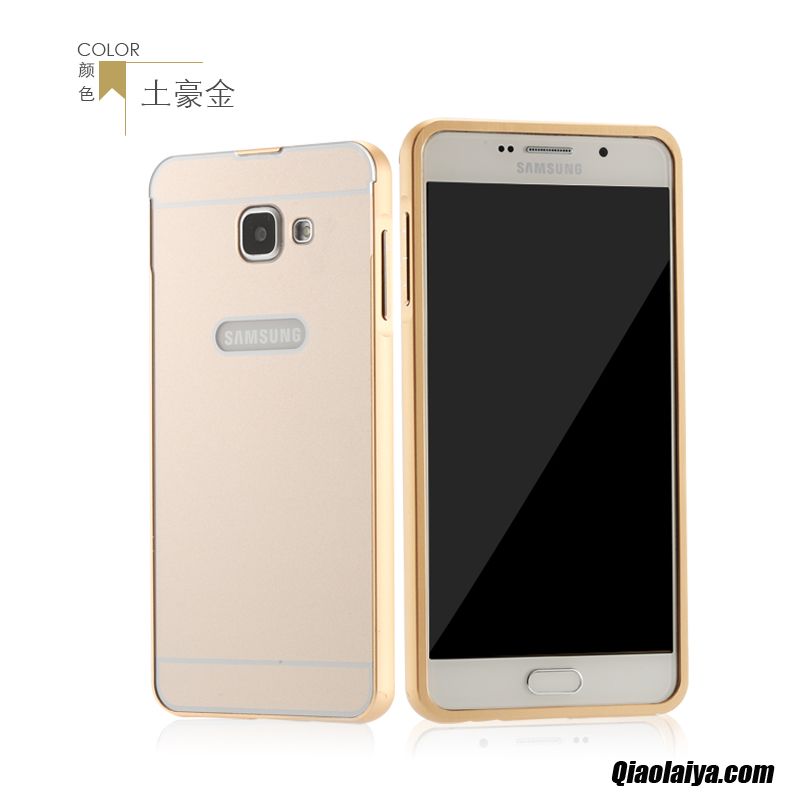 Housse De Protection Samsung Galaxy A7 2016 Imperméable, Housse Accessoires Téléphone Brun, Coque Pour Samsung Galaxy A7 2016