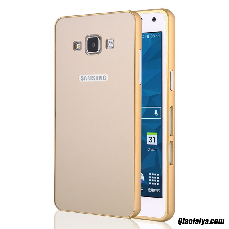 Housse Samsung Galaxy A3 Rose Mat, Housse Personnalisée Coque Bordeaux, Coque Pour Samsung Galaxy A3