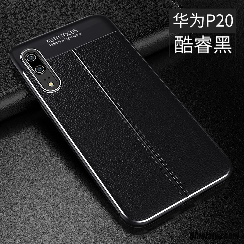 Housse Smartphone Huawei Charmant, Etui Vente De Téléphone Portable Darkviolet, Coque Pour Huawei P20 Pas Cher