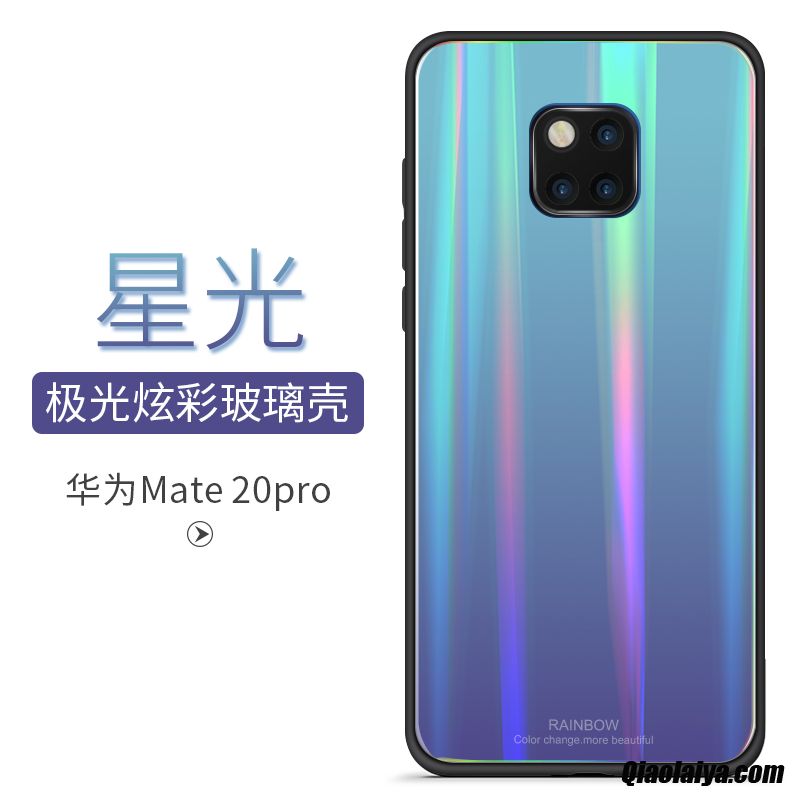 Huawei Mate 20 Pro Coque Arriere Vert, Coque Pour Huawei Mate 20 Pro Pas Cher, Téléphone Portable Pas Cher Bronzage