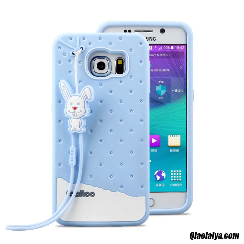 Site Coque Pas Cher Blanc, Coque Pour Samsung Galaxy S6, Coque Samsung Galaxy S6 Swag Plastique