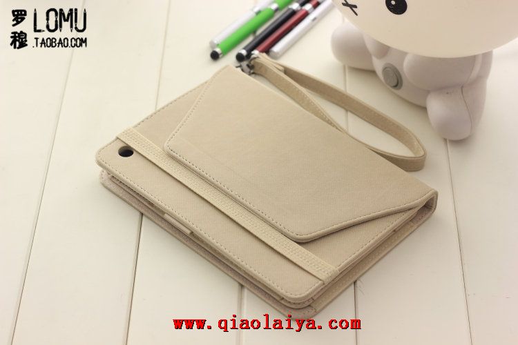 Apple iPad Mini2 support pivotant manchon de protection mince étui en cuir