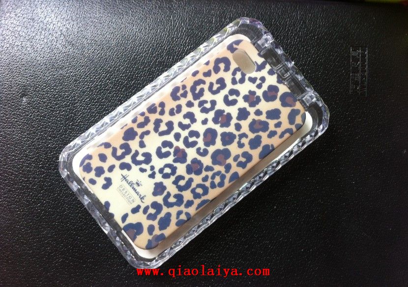 Apple iphone 4s étui de téléphone mat mince Tendance léopard coque de protection
