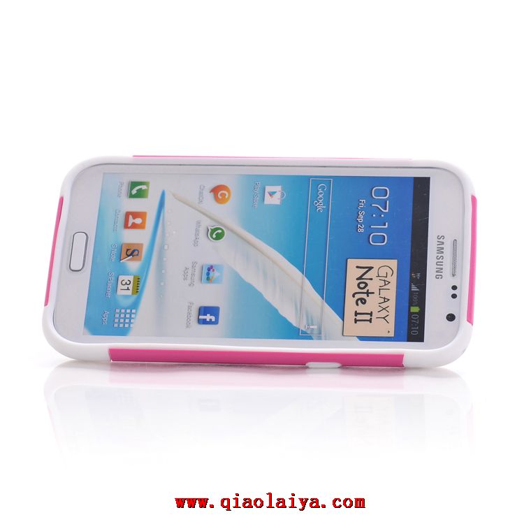 Galaxy Note 2 DROP Housse en Silicone Samsung N7100 coque du mobile de cellule personnalisé