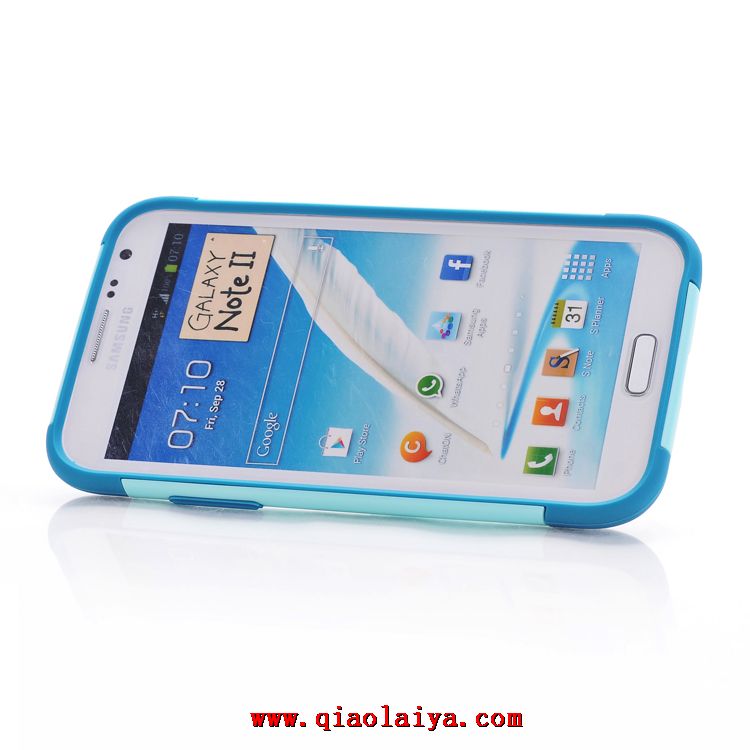 Galaxy Note 2 DROP Housse en Silicone Samsung N7100 coque du mobile de cellule personnalisé