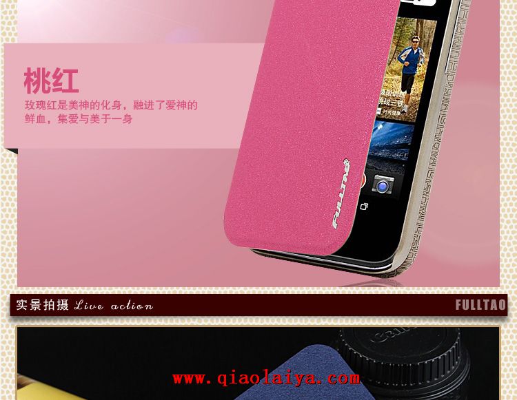 HTC Desire cuir 310 Valeur de soie cas de téléphone portable personnalisé coque