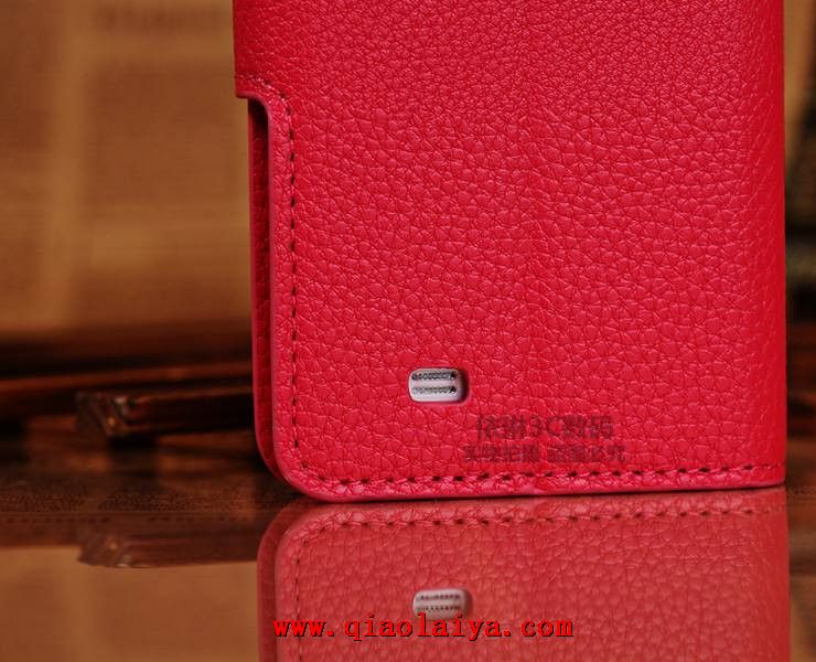 HTC M7-MINI coque mobile de luxe étui de protection T327D G9 rouge noir