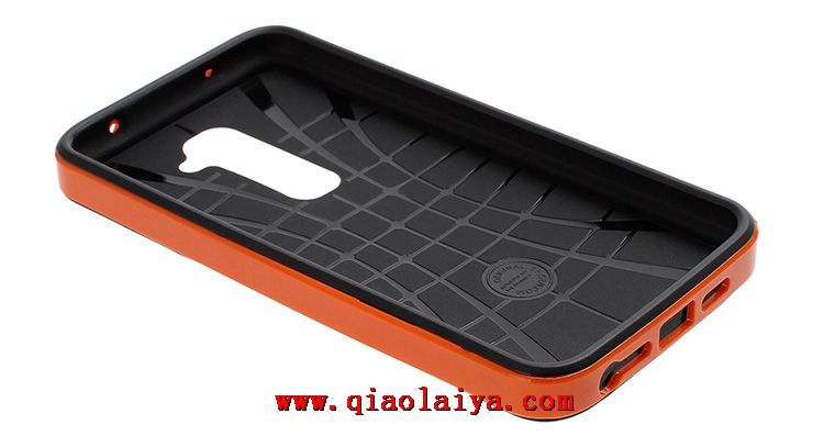 LG G2 cadre doré coque protectrice D802 téléphone mobile shell noir
