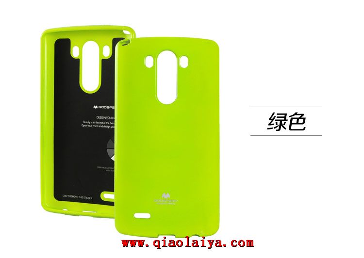LG G3 Glitter téléphone silicone étui F400LSK coque protectrice sur mesure