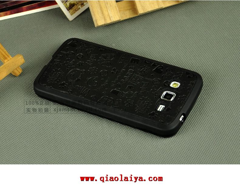Samsung G7106 cas de transport en plastique SM-G7105 téléphone coque G7108 Galaxy 2 grands silicone couverture souple