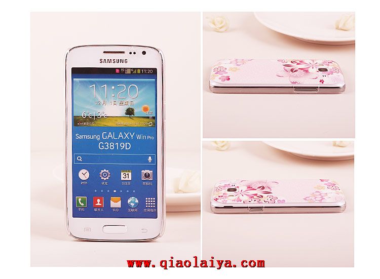 Samsung GALAXY Pro Win coque peinte Téléphone SM-G3818 ensembles de fleurs de téléphone