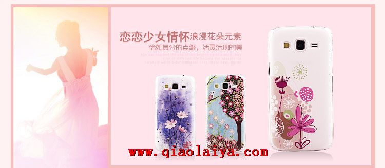 Samsung GALAXY Pro Win coque peinte Téléphone SM-G3818 ensembles de fleurs de téléphone