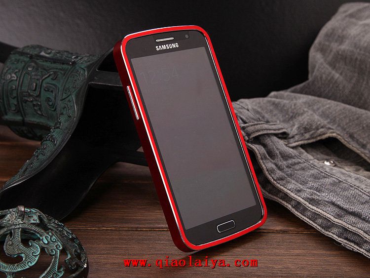 Samsung GT-I7105 coque métallique de protection Galaxy Grands 2 Bleu Rouge Or Étui de téléphone