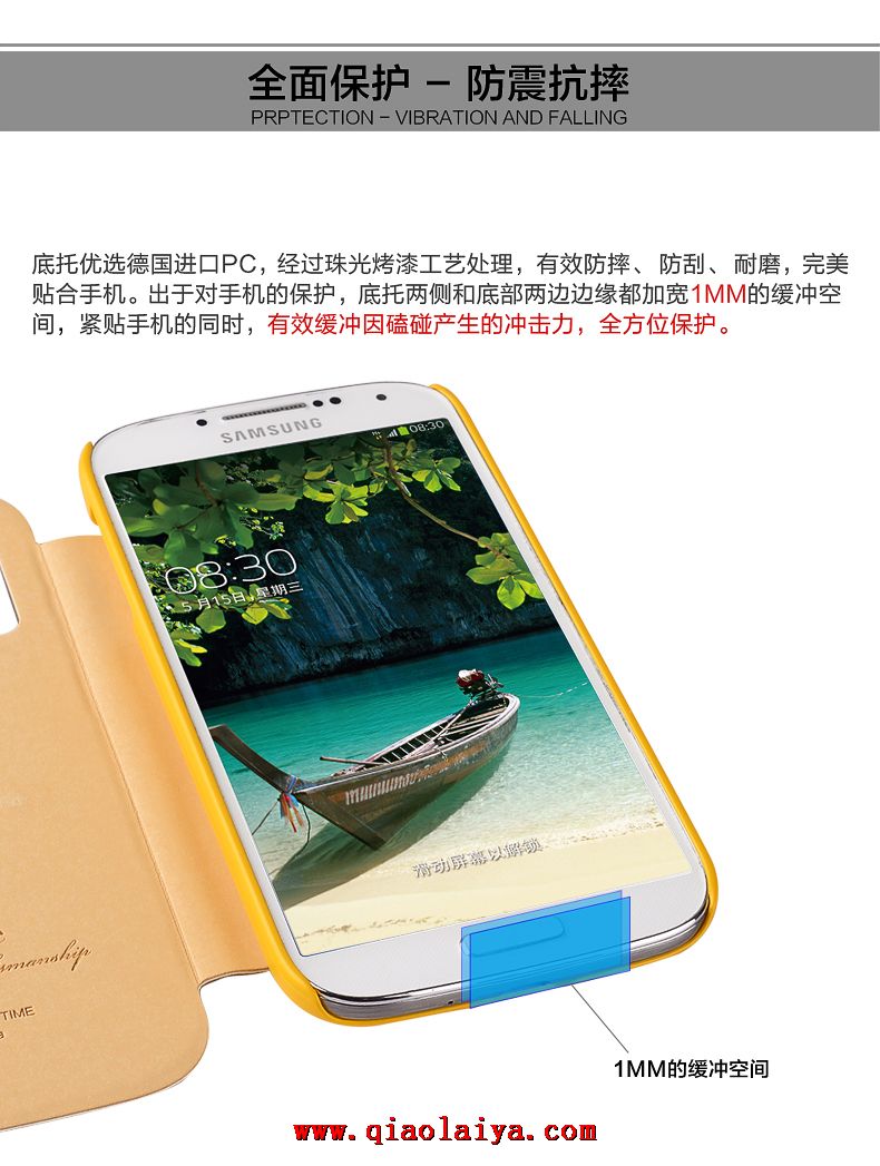 Samsung GT-I9205 portable coque Galaxy Mega 6.3 coque rose housse de portable