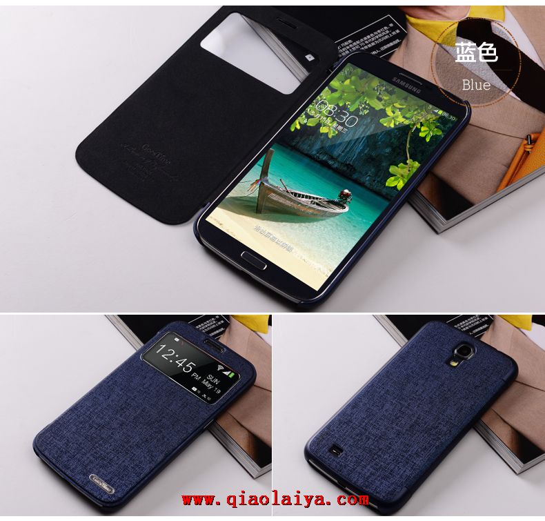 Samsung GT-I9205 portable coque Galaxy Mega 6.3 coque rose housse de portable