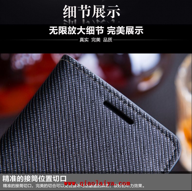 Samsung Galaxy Core Dous Samsung i8268 classique pur Téléphone classique en cuir étui de protection