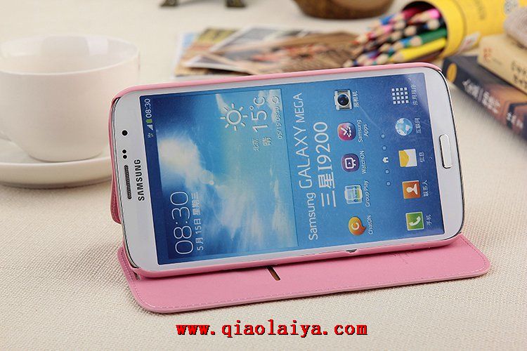 Samsung Galaxy Mega 6.3 étui de téléphone coque de protection noir i9205