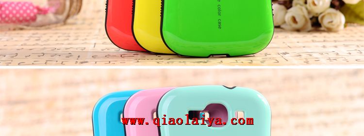 Samsung Galaxy Note 2 couleur pure marques populaires N7100 ensembles de coque en silicone