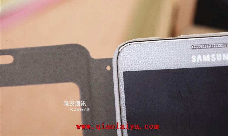 Samsung Galaxy Note 3 fenêtres étui de téléphone SM-N9005 cuir de chiquenaude de bande dessinée N7505 Coque de protection