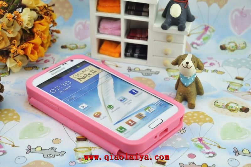 Samsung Galaxy Note 3 rose étui en silicone téléphone portable Coque de protection N900F mignon
