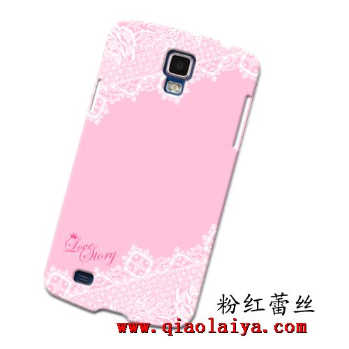 Samsung Galaxy S4 Active housse téléphone rose de couleur I9295 personnalité Coque de protection
