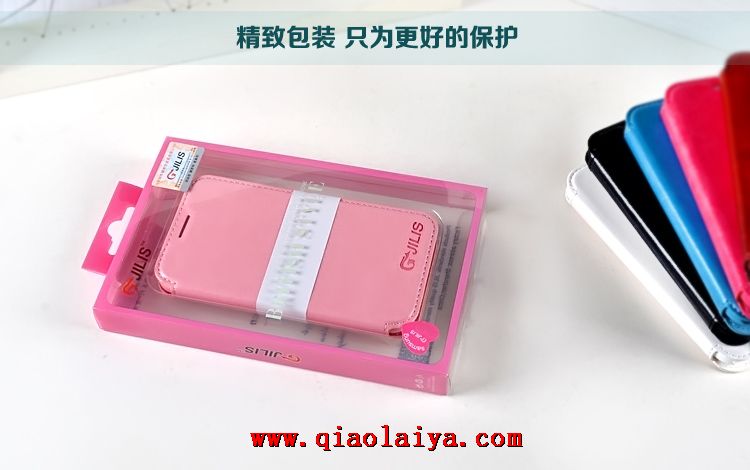 Samsung Galaxy S4 Active rose Veille flip étui en cuir I9295 téléphone portable Coque de protection