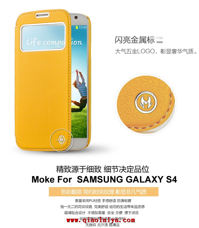 Samsung Galaxy S4 ensembles pur cas de téléphone portable smartphone i9500 de support étui