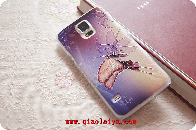 Samsung Galaxy S5 G900 mince housse de portable en relief de zéro stéréo coquille de téléphone
