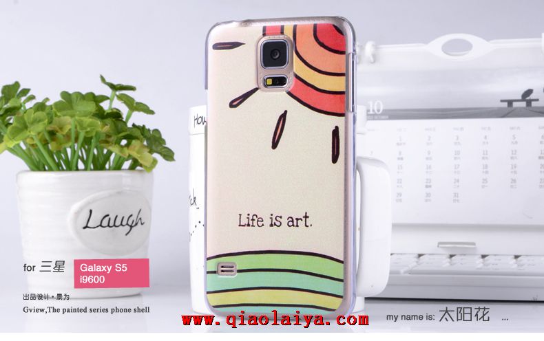 Samsung Galaxy S5 peinture drapeau G900 téléphone portable coque de protection enveloppe vente