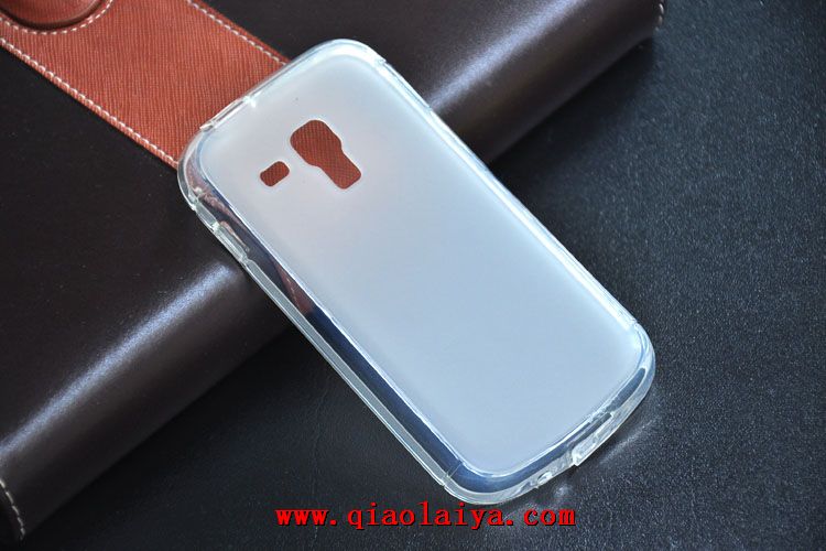 Samsung Galaxy Trend Plus silicone étui de protection S7580 S7582 téléphone coque poussière pouding