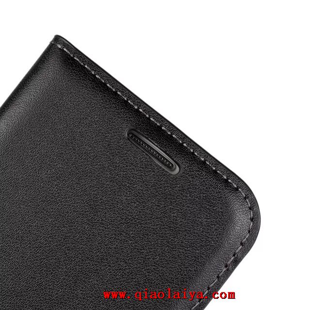 Samsung I8190 GALAXY S3 MINI téléphone portable de coque ensembles en cuir noir pochette d'étui