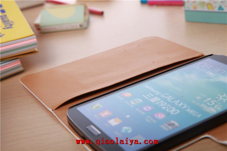 Samsung i9205 contre portable étui de téléphone Galaxy Mega 6.3 Housse de protection de téléphone supporter coque