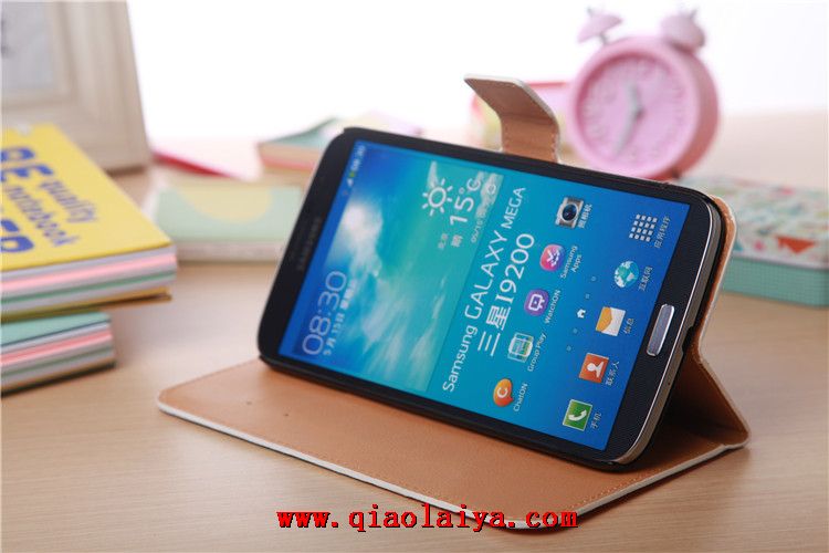 Samsung i9205 contre portable étui de téléphone Galaxy Mega 6.3 Housse de protection de téléphone supporter coque