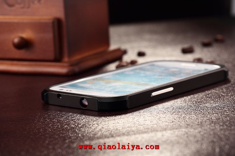 Samsung i9300 coque métallique de protection Galaxy S3 de trois téléphone portable téléphone portable anti-ensembles