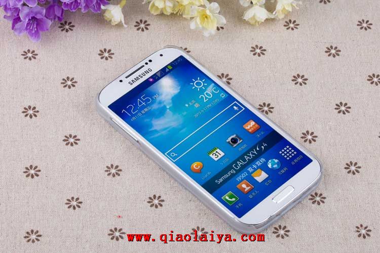 Samsung i9500 Galaxy S4 coquille de téléphone peint coque de protection transparente simple