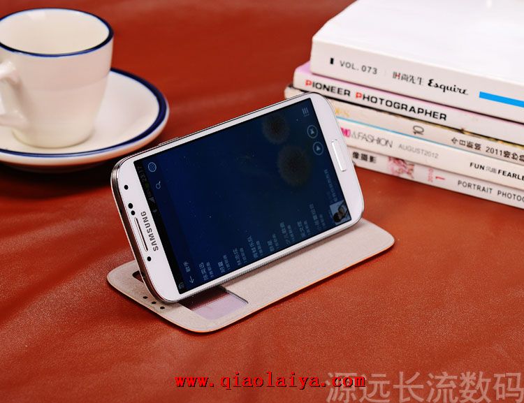 Samsung i9500 Galaxy S4 manchon de protection vert téléphone portable mince étui